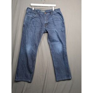 Wolverine FR Flame Resistant Jeans Mens 38x30 Blue Cat 2 ATPV Work Denim